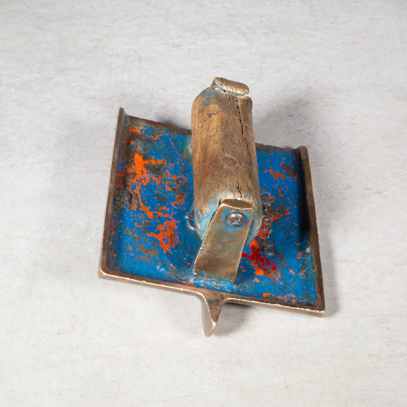Antique Bronze Concrete Edger c.1920