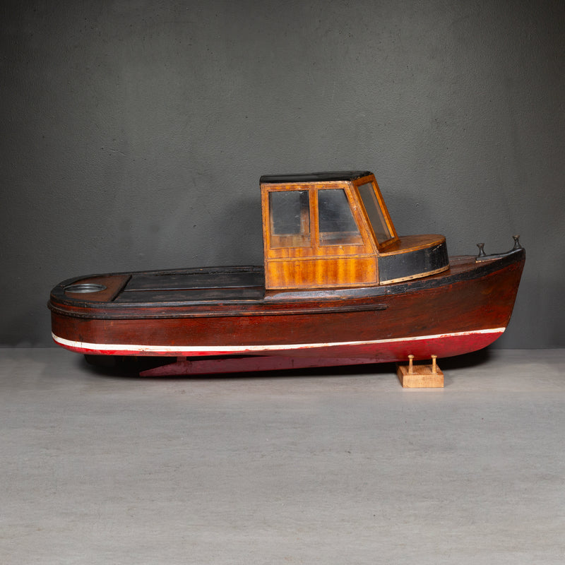 Hand Made Wooden Ship Model c.1940 | S16 Home