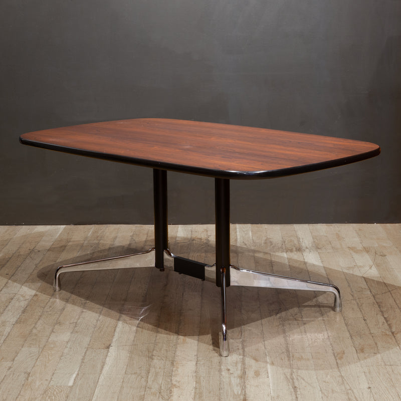 Mid-century Herman Miller Rosewood Segmented Conference/Dining Table c ...