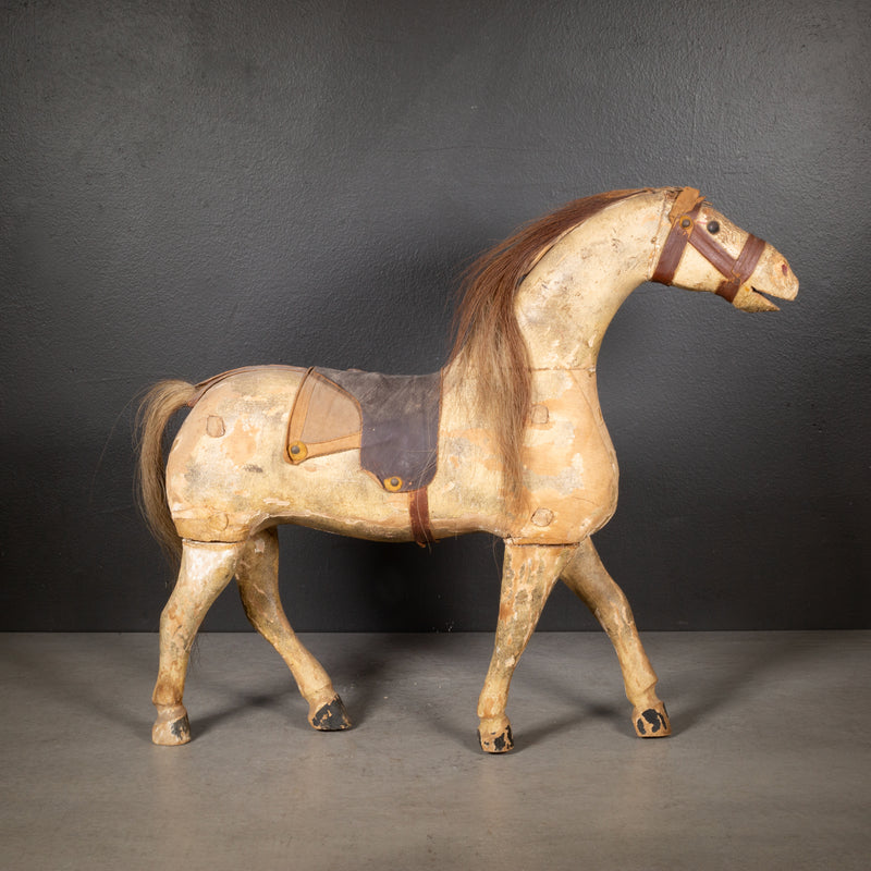 Mid-Late 19th c. Carved Horse