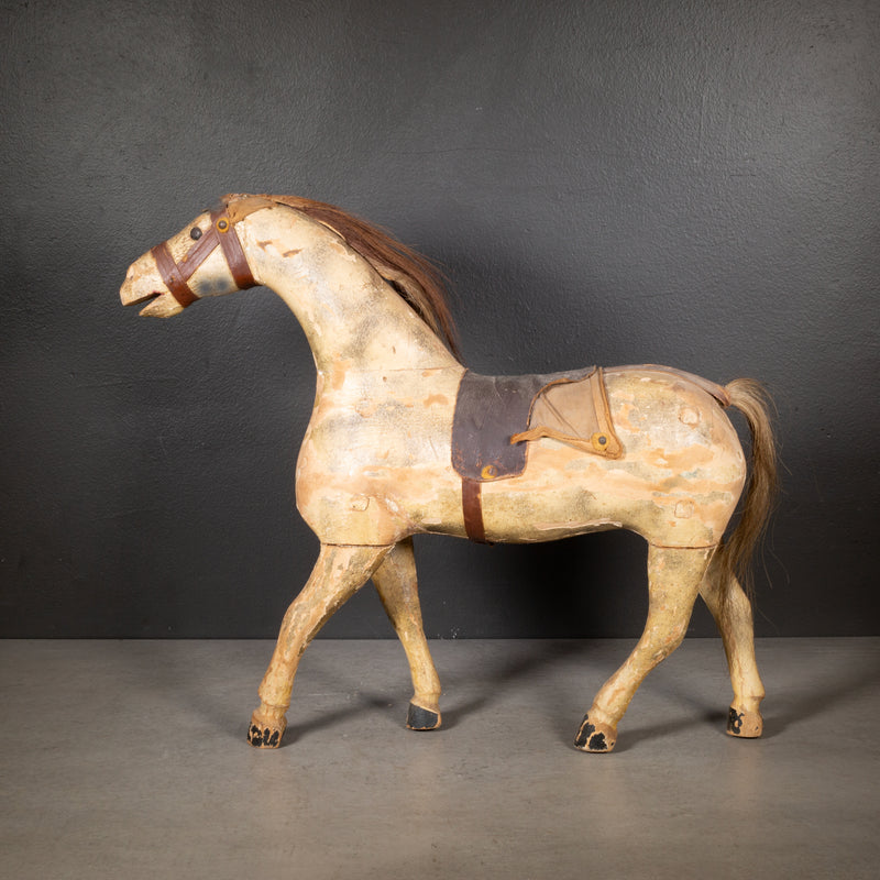 Mid-Late 19th c. Carved Horse