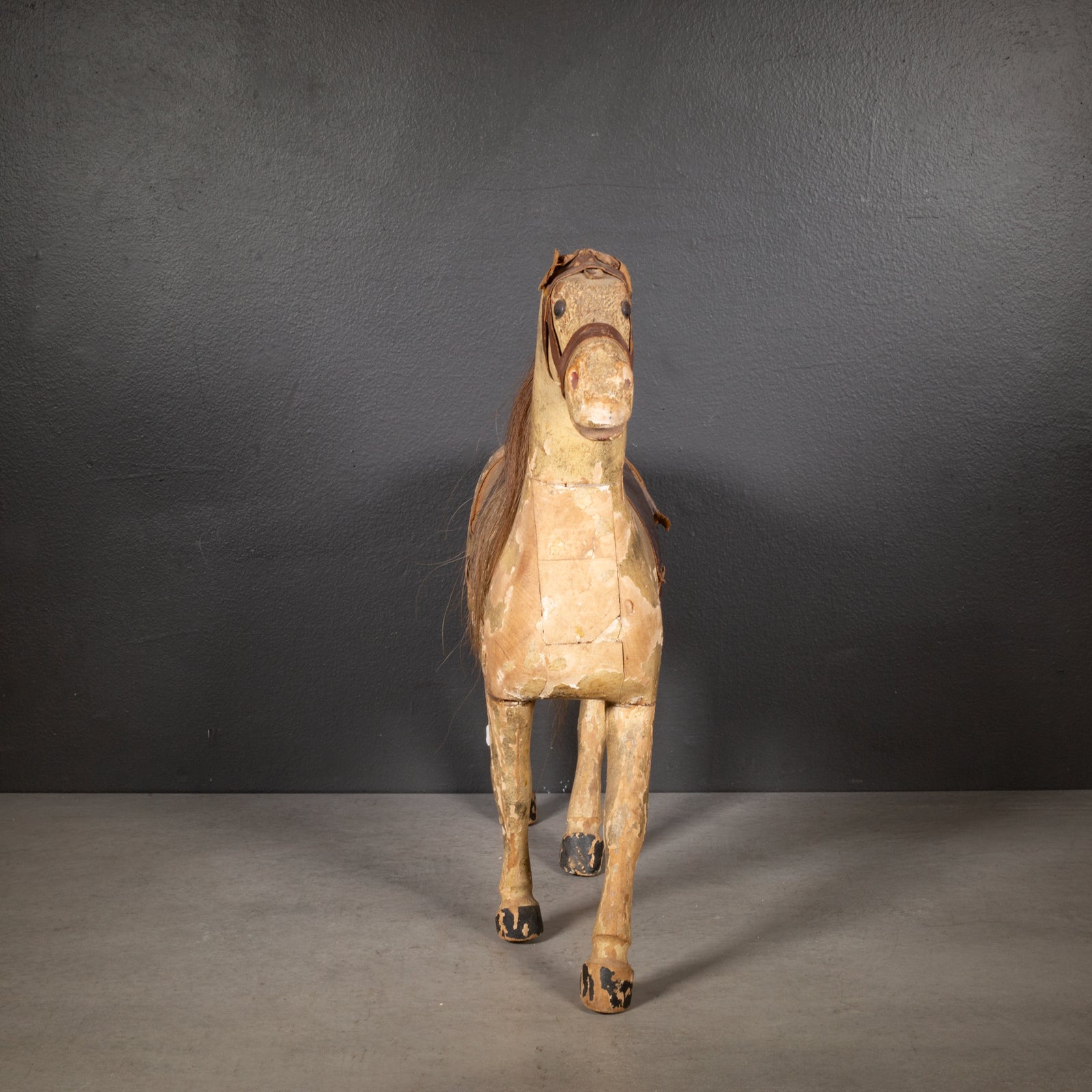 Mid-Late 19th c. Carved Horse | S16 Home