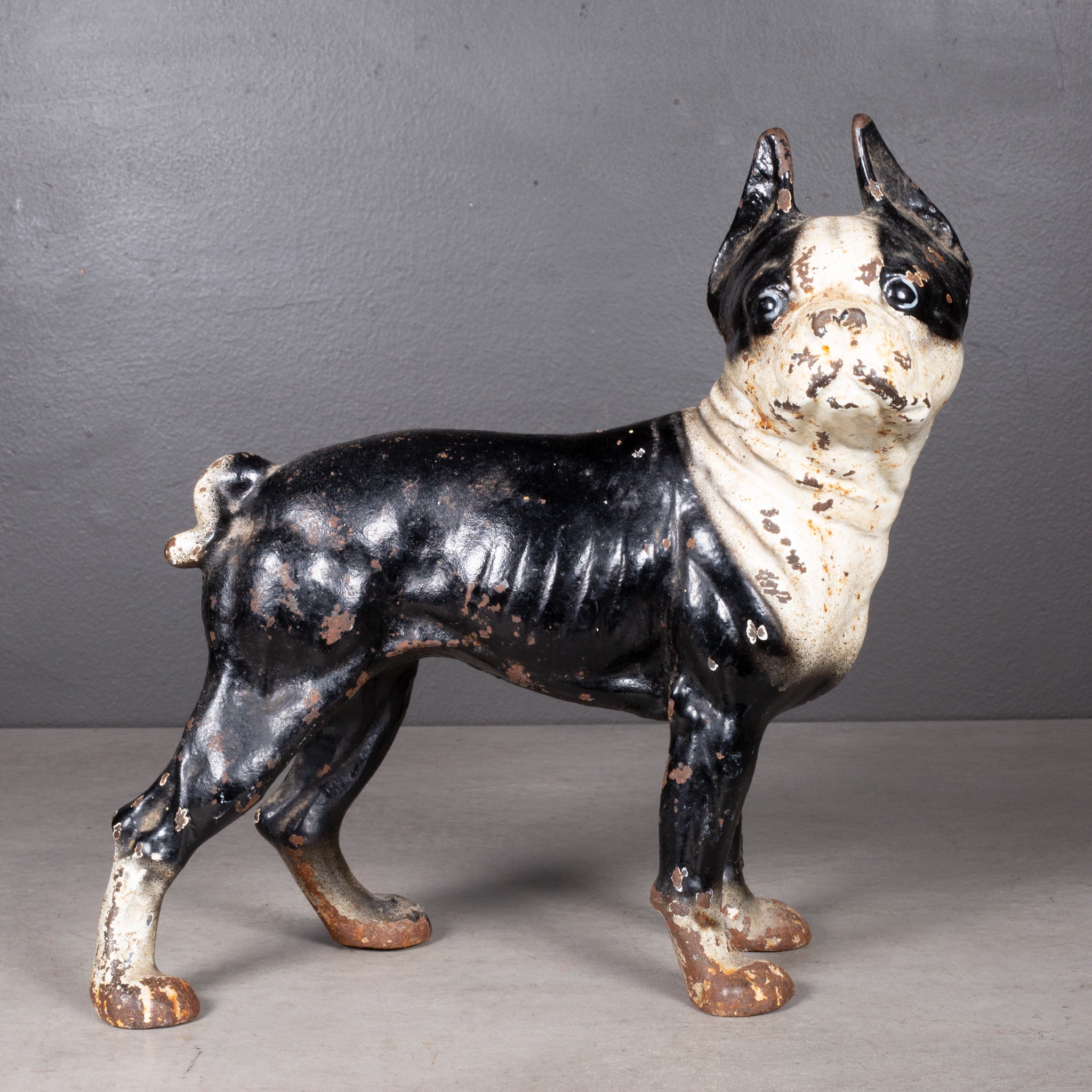 Cast Iron Boston Terrier Doorstop by Hubley S16 Home