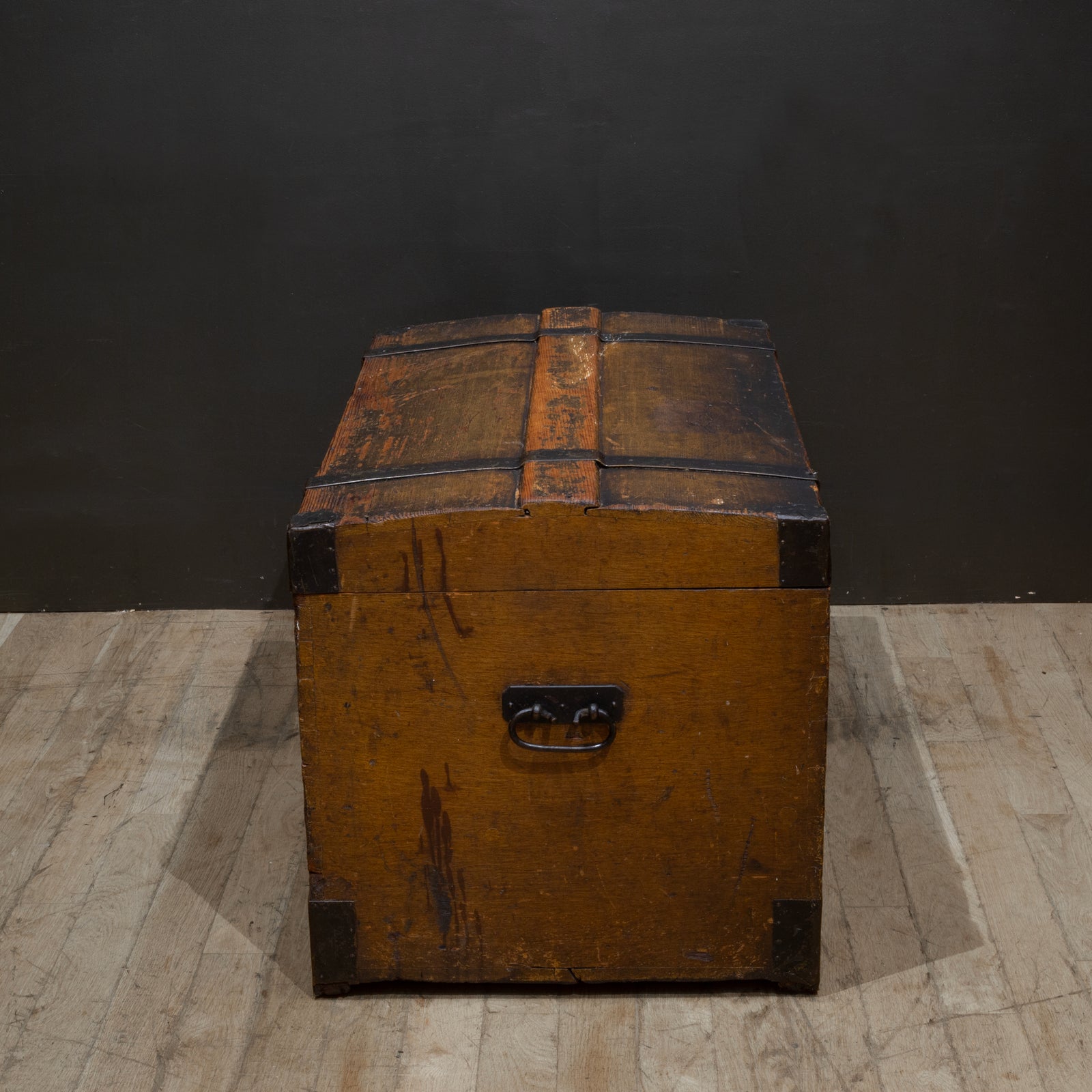 19th c. Immigrant's Dome Travel Trunk c.1800 | S16 Home
