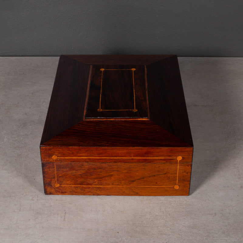 19th c. Shaker Inlay Sewing Box c.1800s