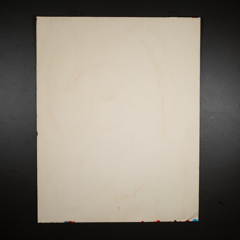 Jacques Gabriel, Oil on Paper, Untitled, Signed