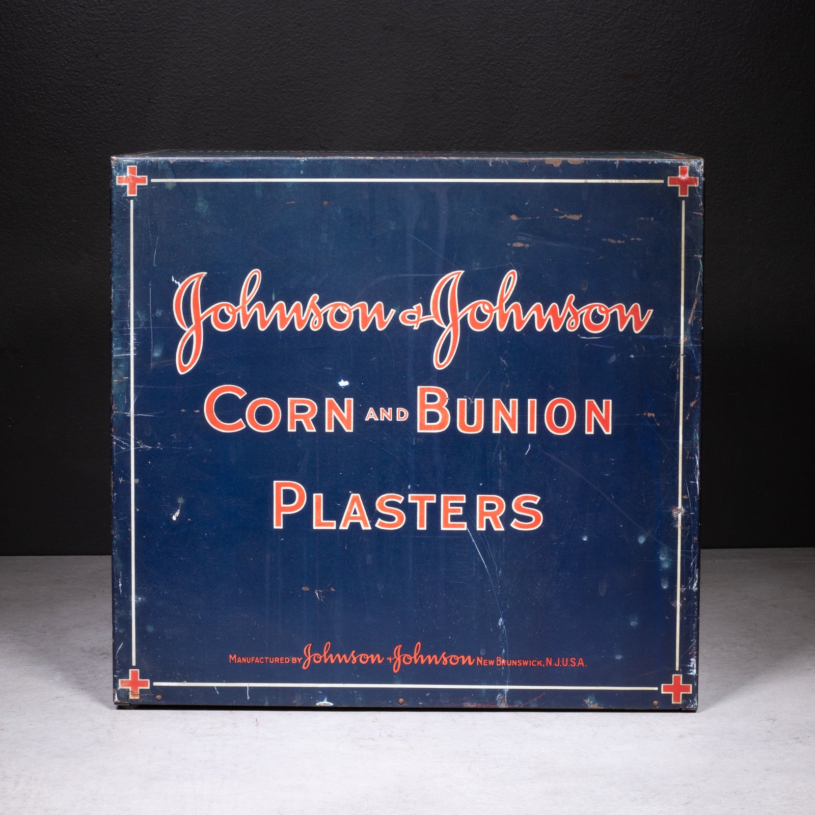 Antique Johnson & Johnson Corn And Bunion Plasters Drug Store 