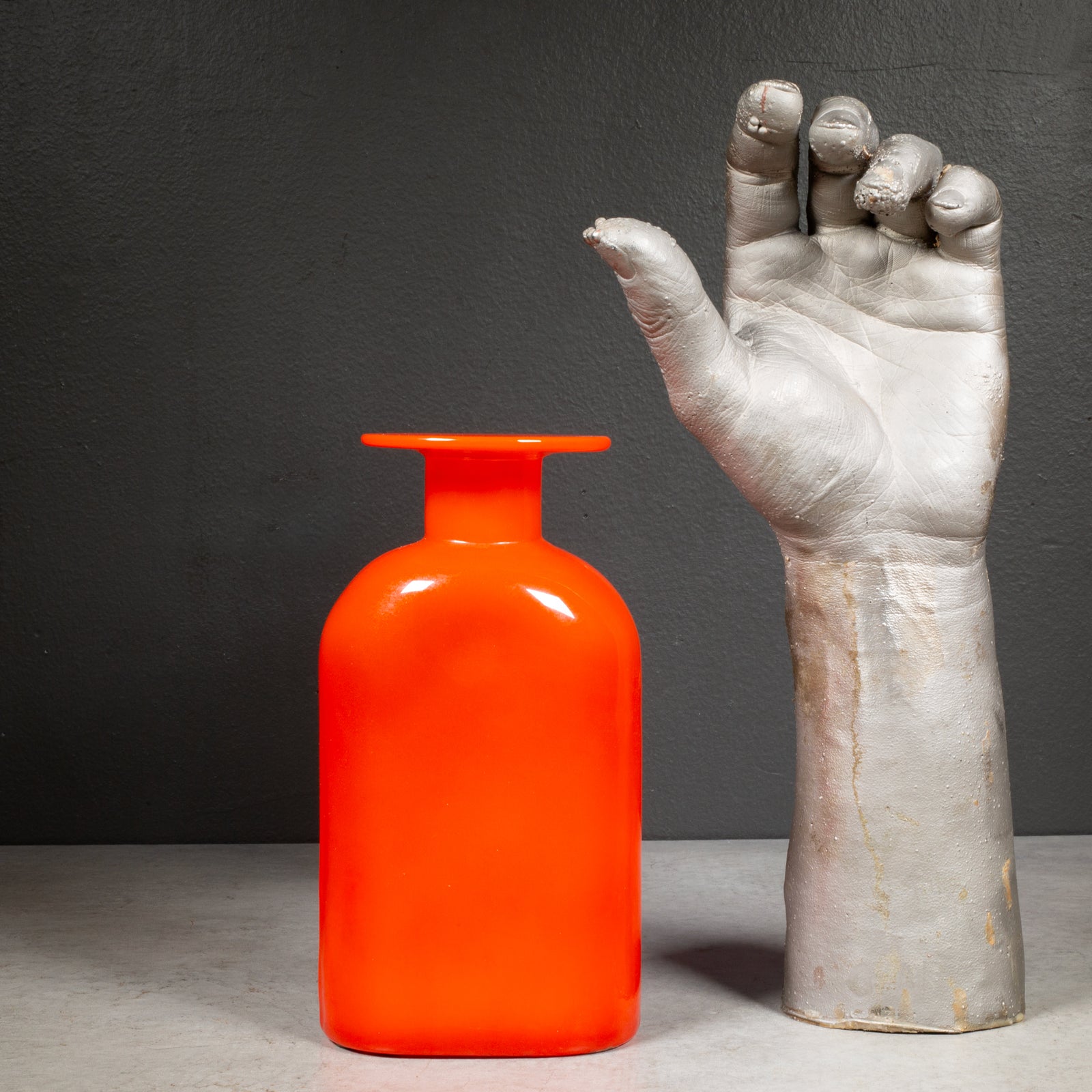 Kaj Franck Nuclear Orange Vase c.1950 | S16 Home