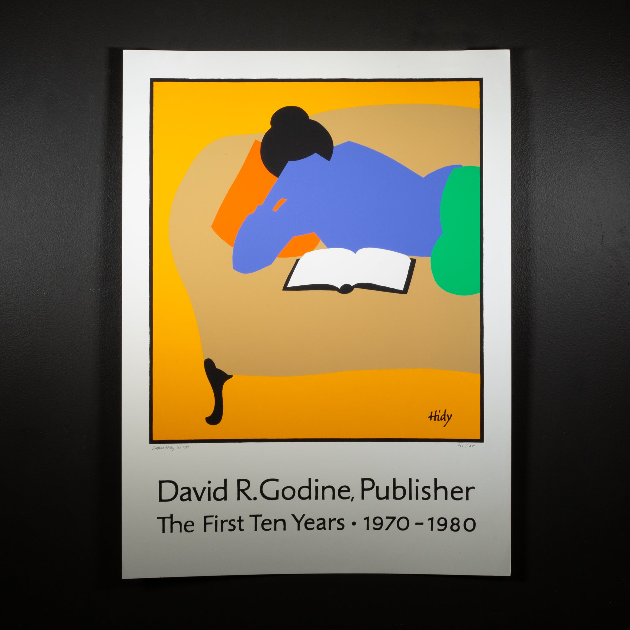 Original Signed Lance Hidy Poster c.1980 | S16 Home