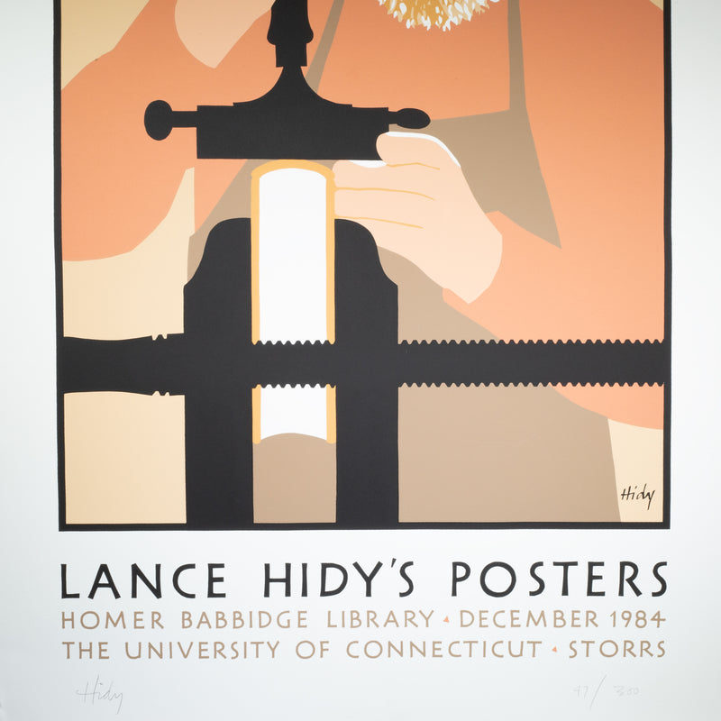 Original Signed and Numbered Lance Hidy Posters c.1984