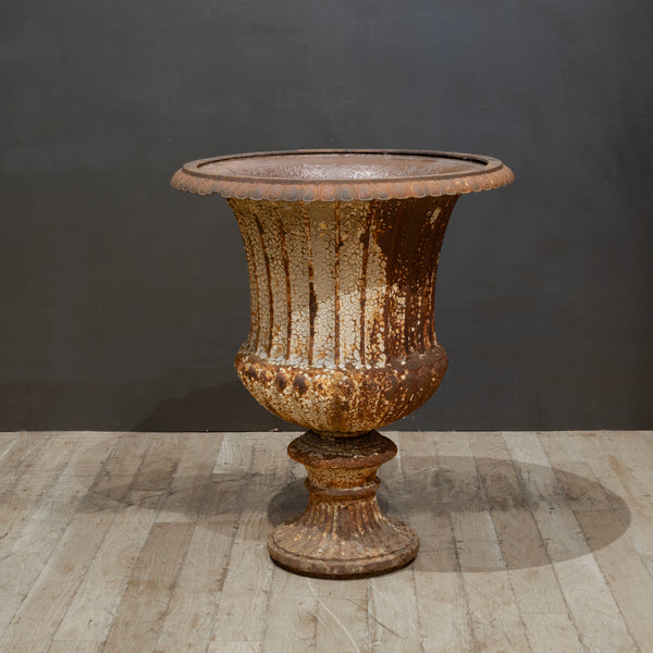 Antique Cast iron Garden Urn