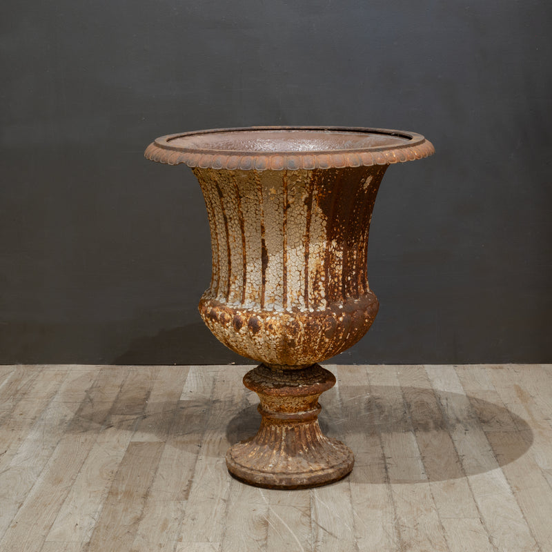 Antique Cast iron Garden Urn