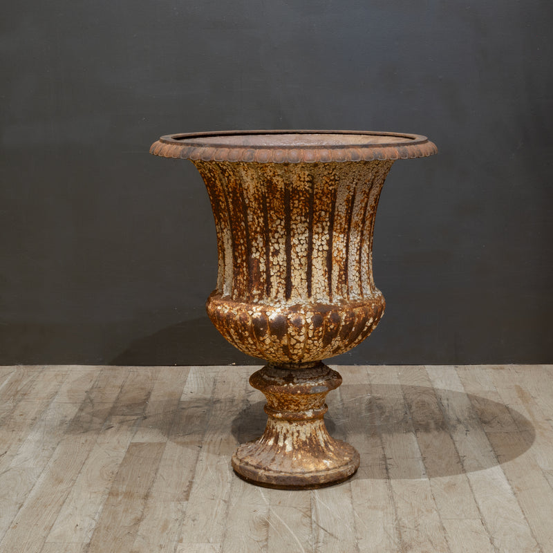 Antique Cast iron Garden Urn