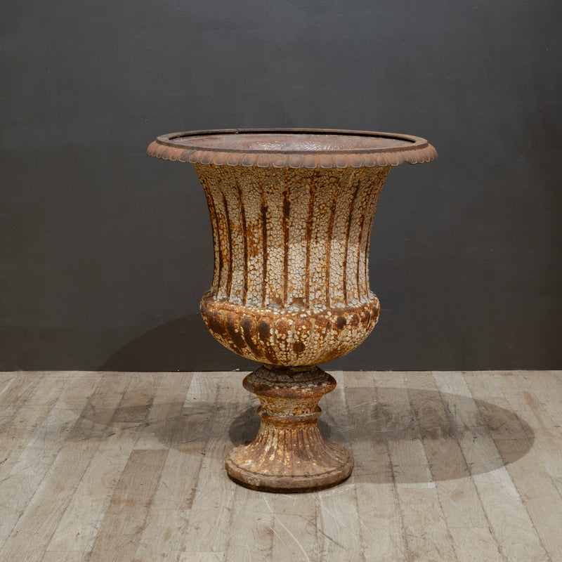 Antique Cast iron Garden Urn
