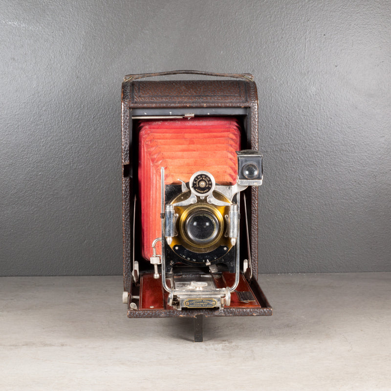 Large Antique Kodak Folding No. 3A Camera with Mahogany Inlay c.1910