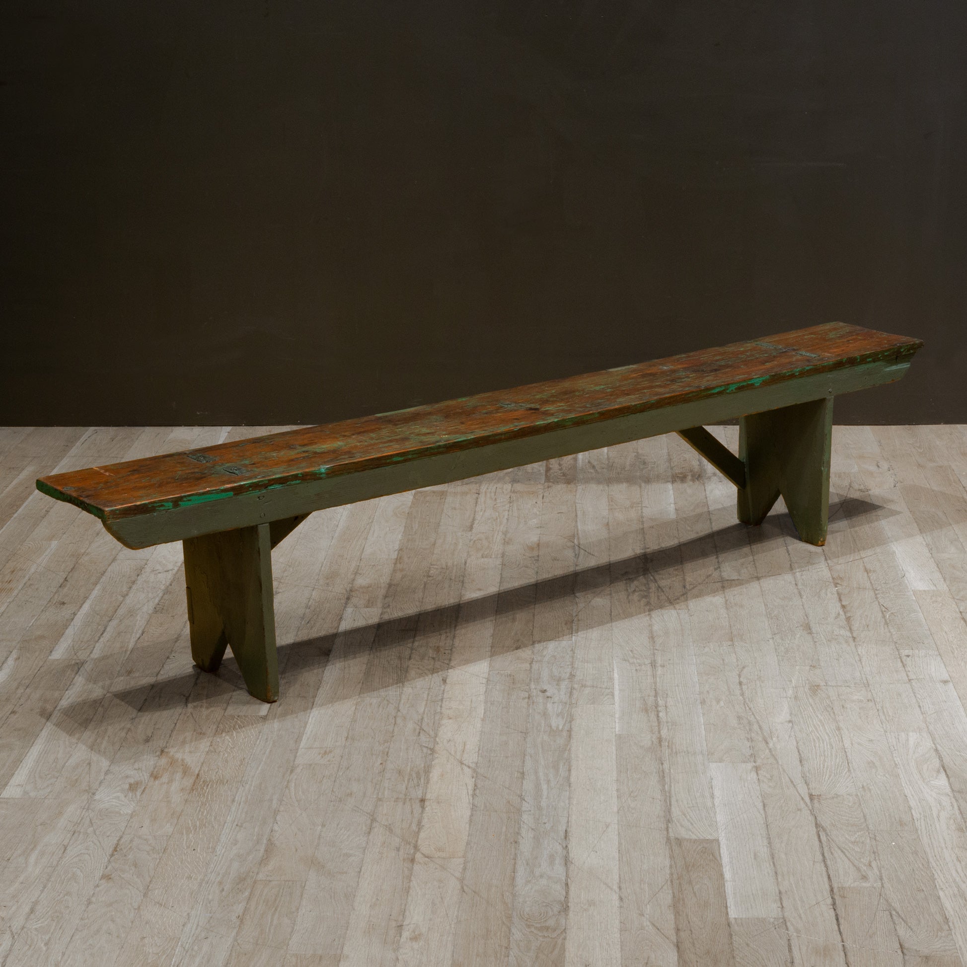 Large Rustic Bench c.1940 | S16 Home
