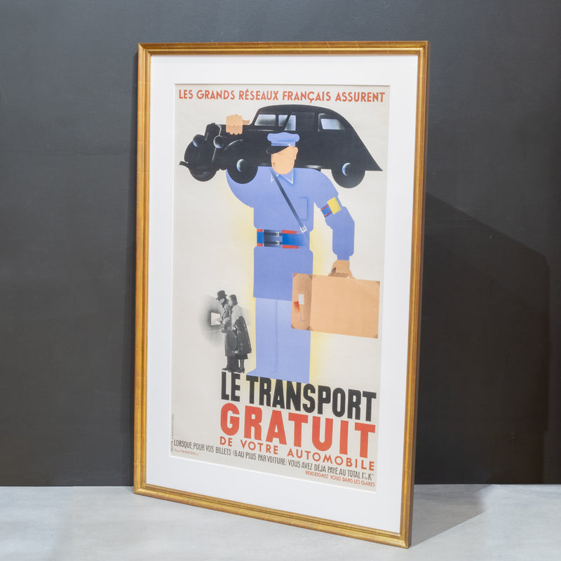 LE TRANSPORT GRATUIT, PIERRE FIX-MASSEAU 1935