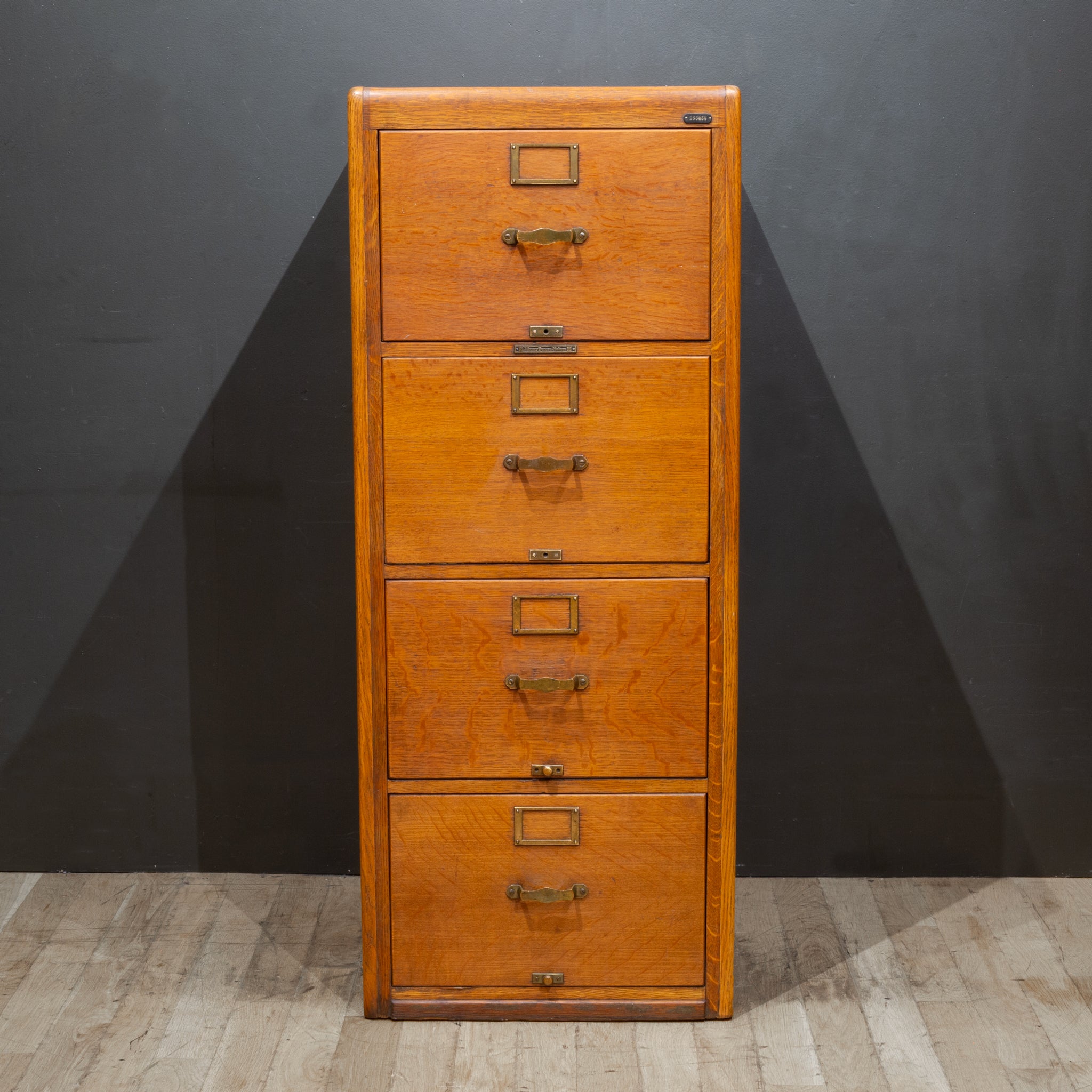Library Bureau Makers Oak File Cabinet c.1928 | S16 Home