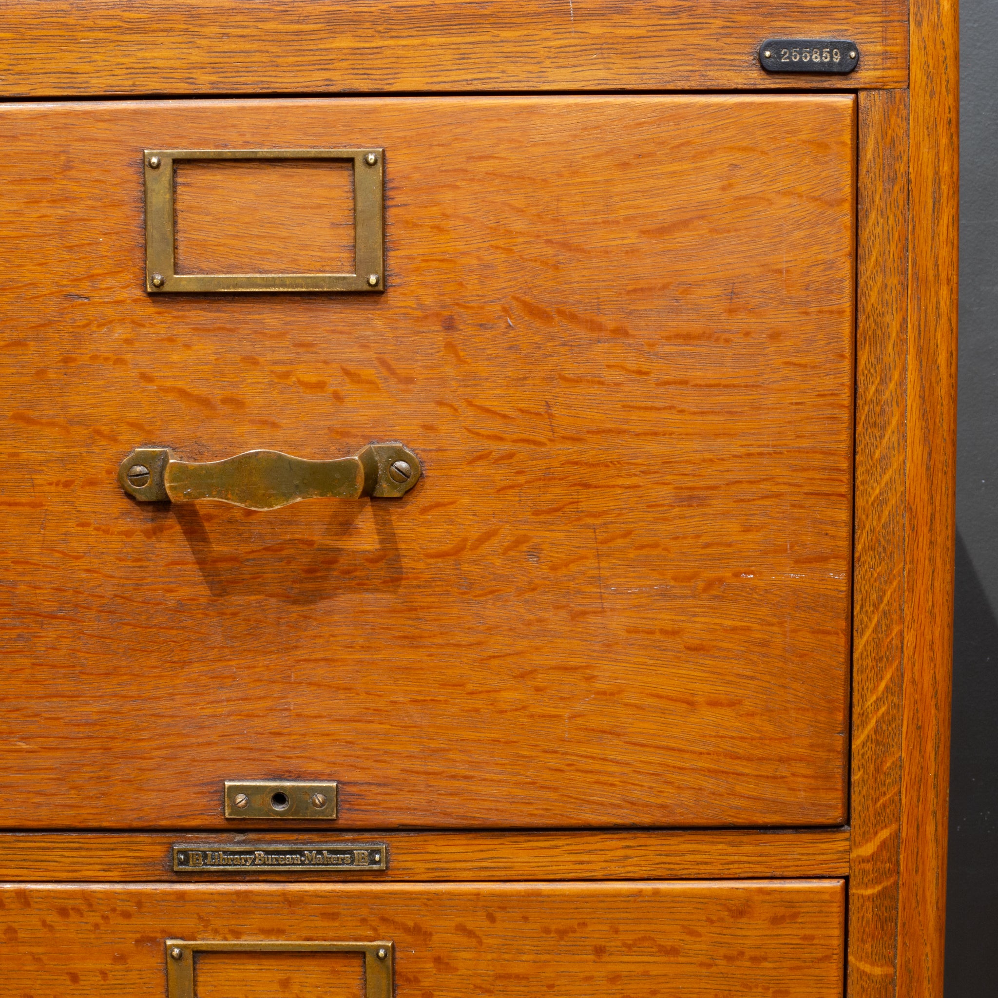 Library Bureau Makers Oak File Cabinet c.1928 | S16 Home