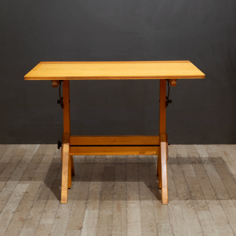 Vintage A. Lietz Co. Drafting Table c.1940