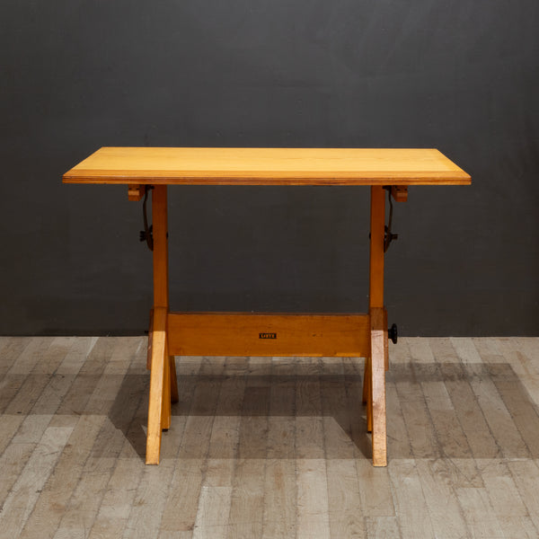 Vintage A. Lietz Co. Drafting Table c.1940