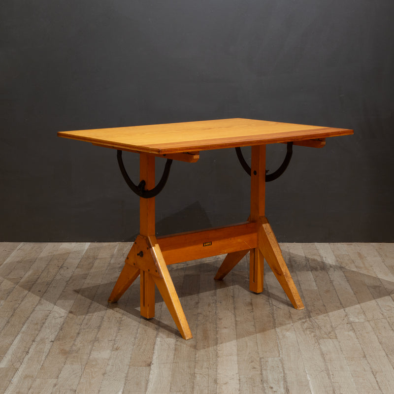 Vintage A. Lietz Co. Drafting Table c.1940