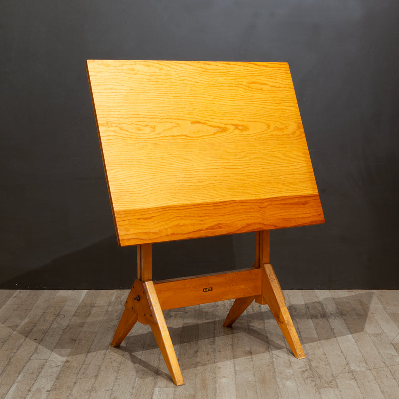 Vintage A. Lietz Co. Drafting Table c.1940