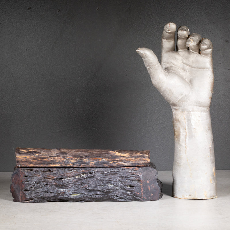 Rustic Live Edge Rosewood Box c.1940