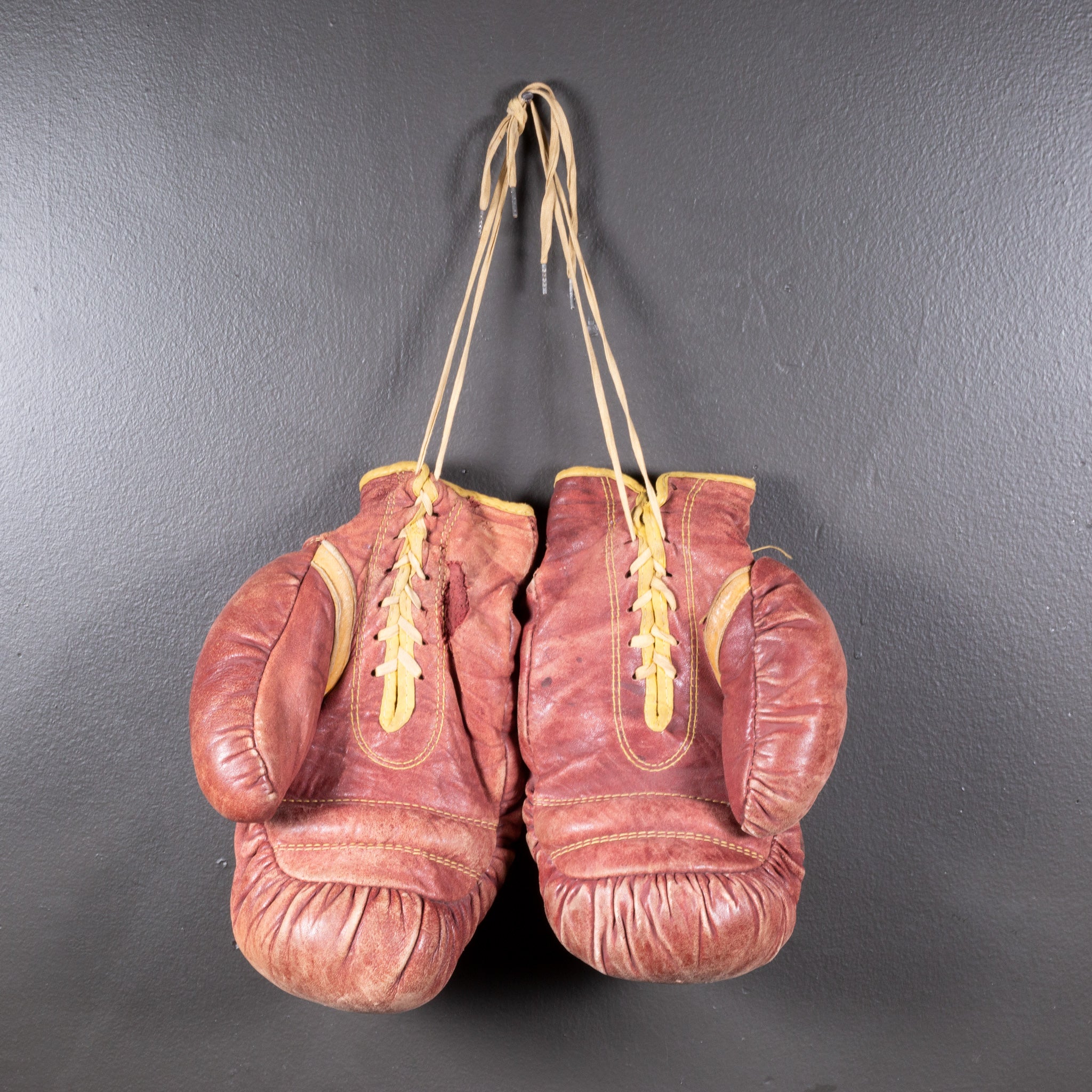 Vintage Marathon Leather Boxing Gloves c.1950-1960 | S16 Home