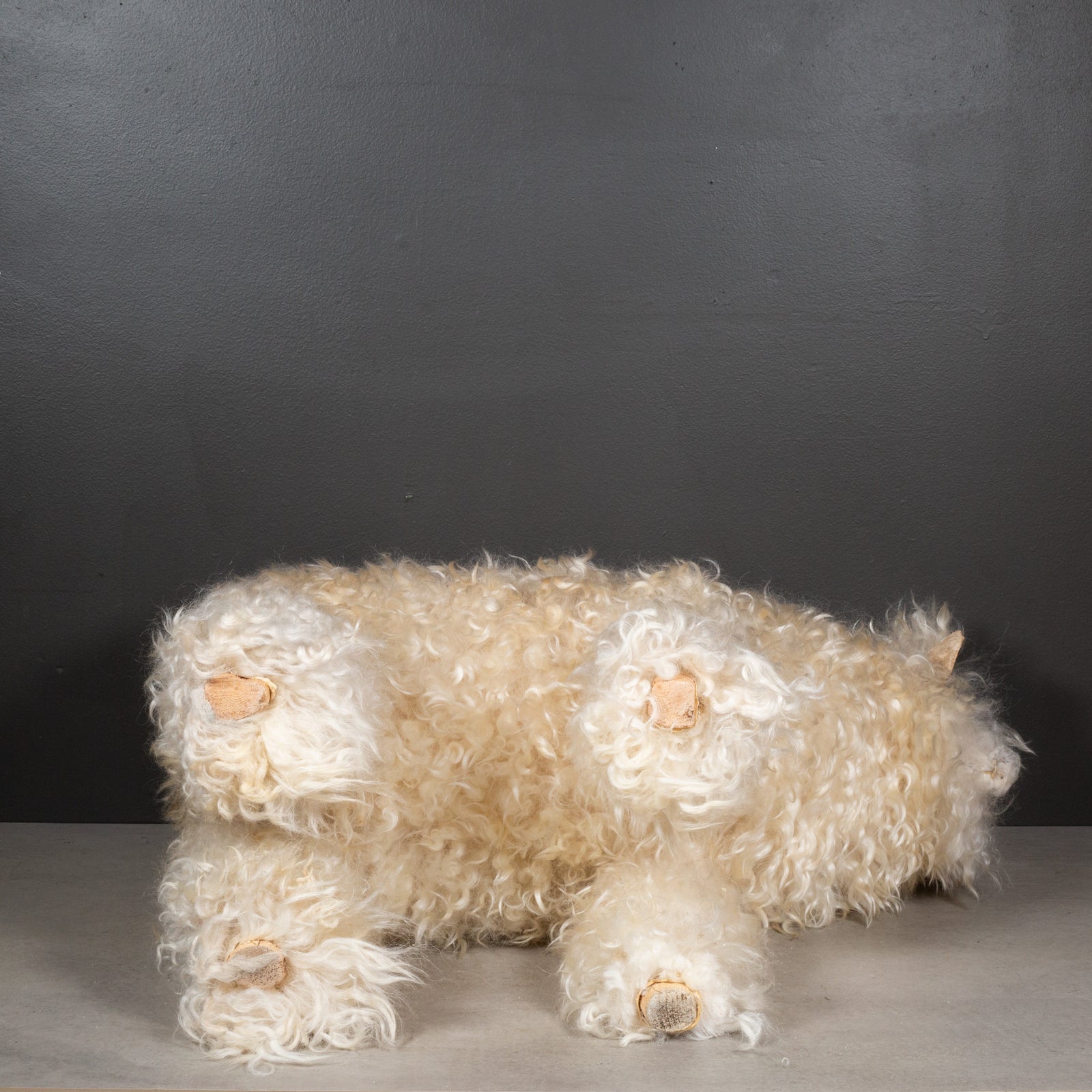 Mid-century German Mountain Goat Footstool c.1960 | S16 Home