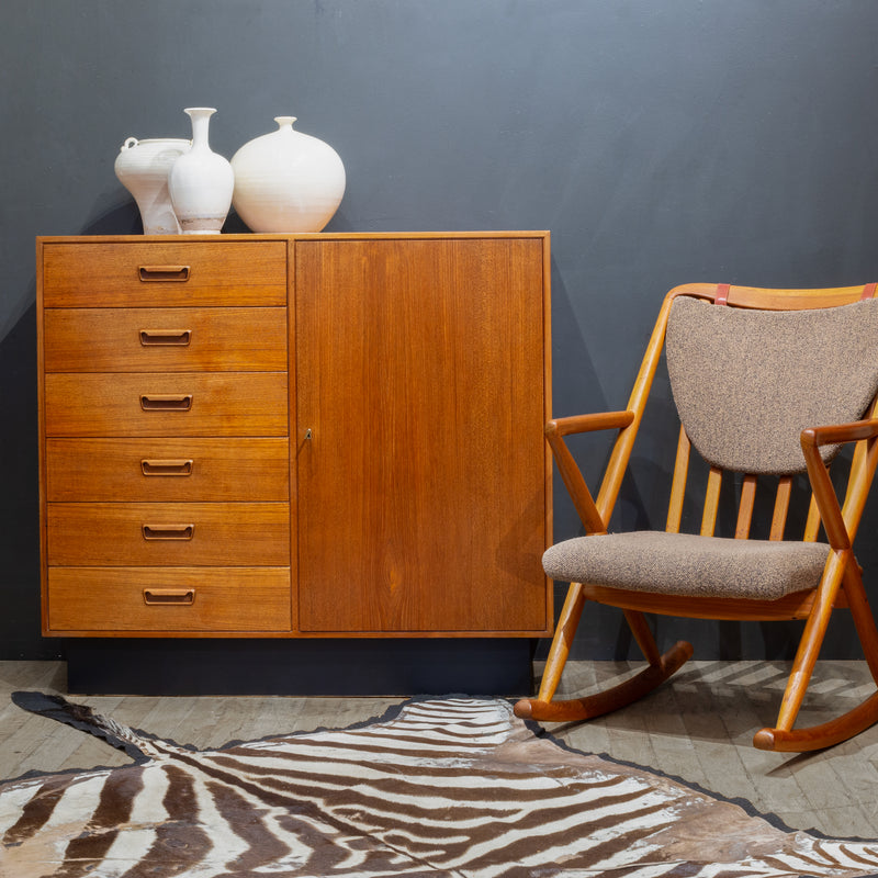 Mid-century Arne Wahl Iversen Tall Chest or Dresser c.1960 | S16 Home Mid-century Arne Wahl Iversen Tall Chest or Dresser c.1960 | S16 Home