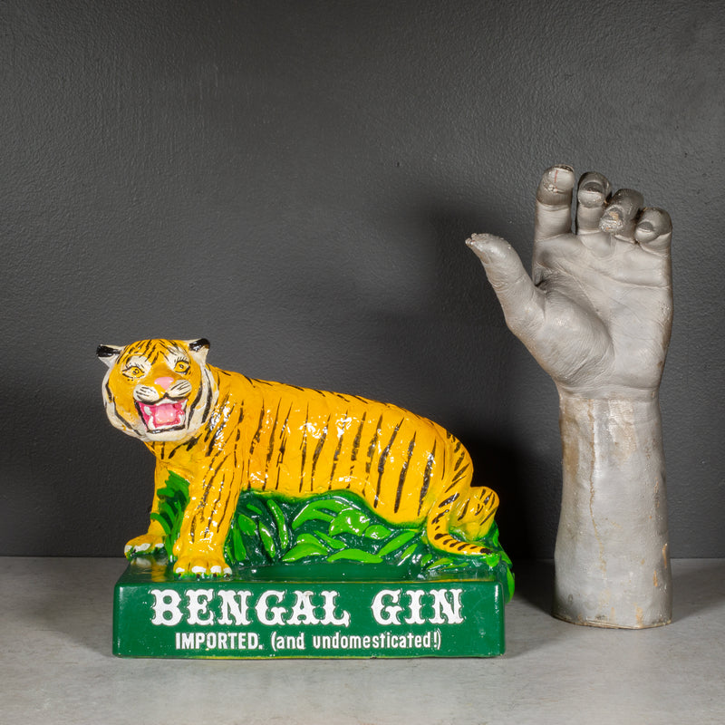Mid-century Bengal Gin Advertising Bottle Display c.1950