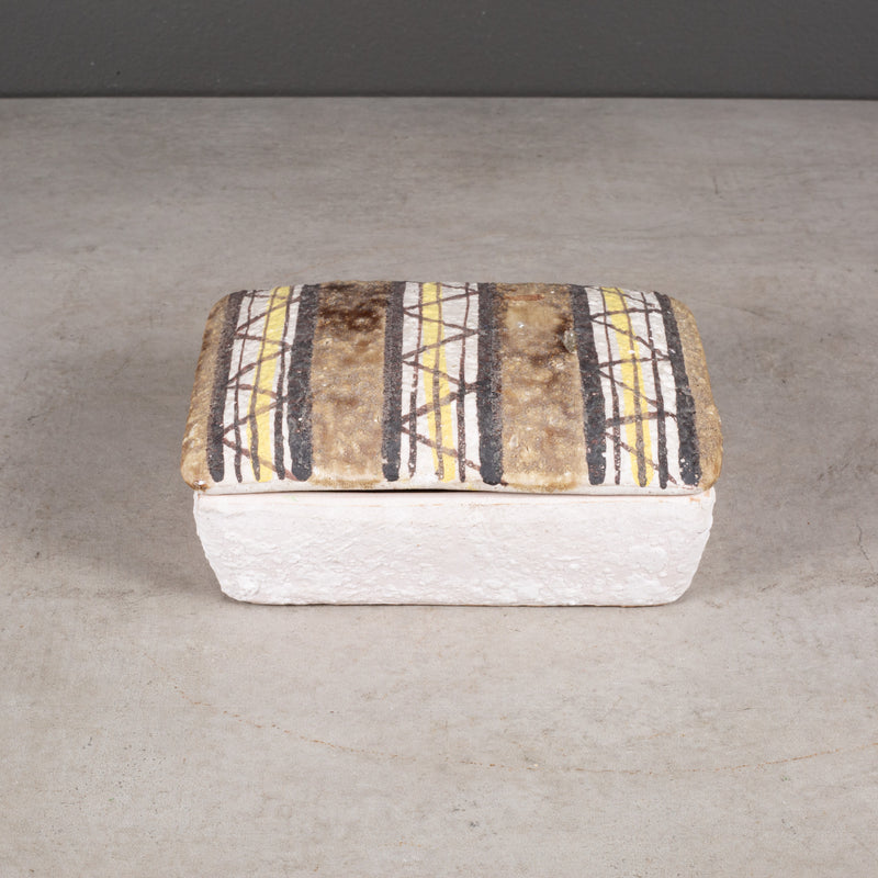 Mid-century Italian Ceramic Box by Raymor c.1960