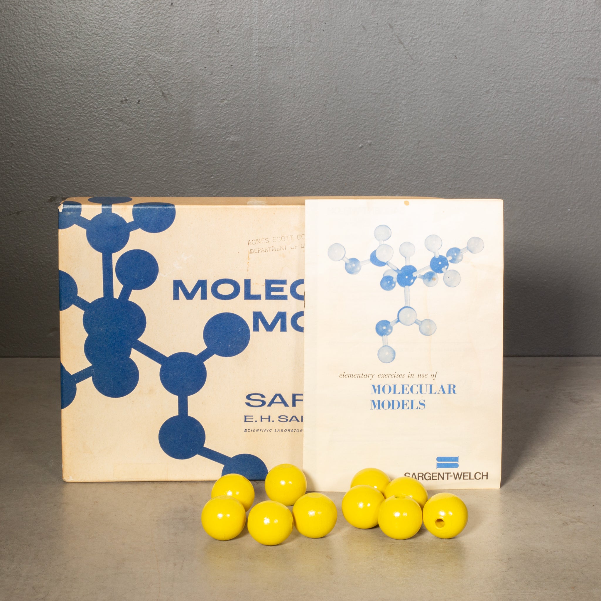 Mid-century Classroom Molecule Model Kit c.1960 | S16 Home