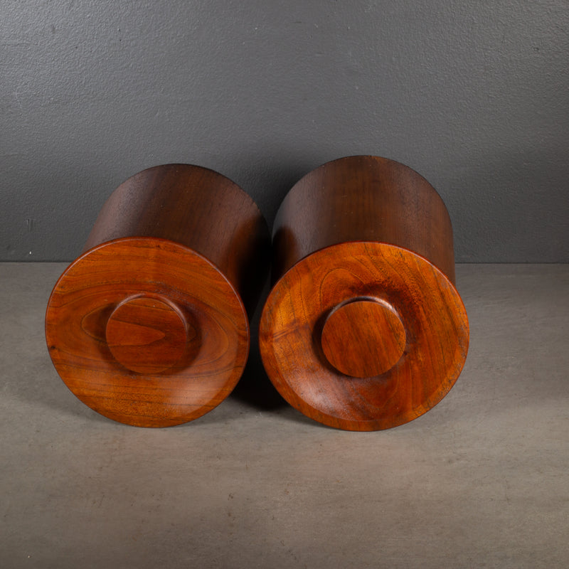 Mid-century Gladmark Teak Canisters c.1950