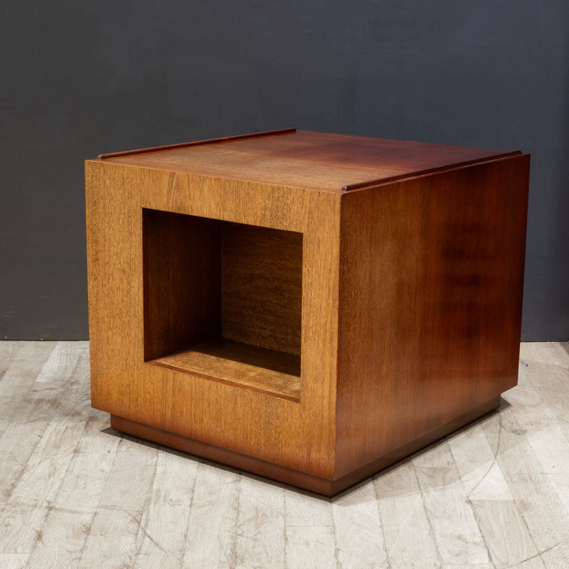 Mahogany and Cork Desk, Paul Frankl for Johnson Furniture c.1950