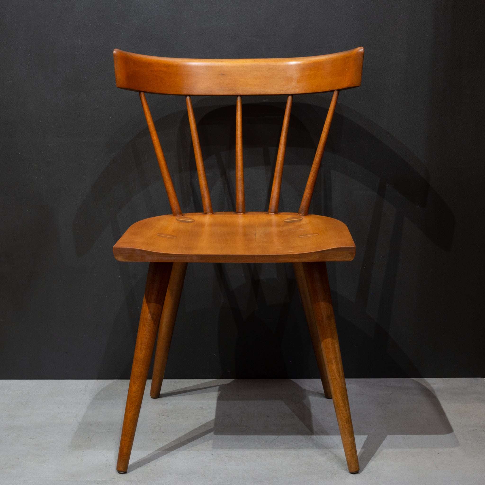 Mid-century Paul McCobb for Winchendon Solid Maple Side Chair c