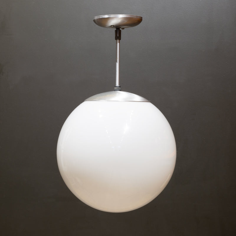 Mid-century Adjustable Globe Pendant/Sconce c.1960
