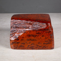 Mid-century Redwood Burl Wooden Box c.1970