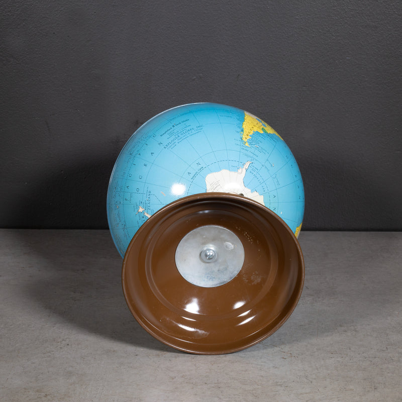 Mid-century All Metal Replogle 8 Inch Globe c.1960