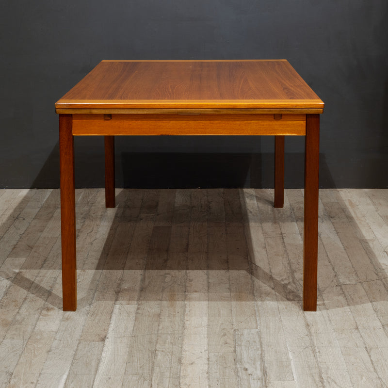Midcentury Expandable Danish Teak Dining Table c.1960