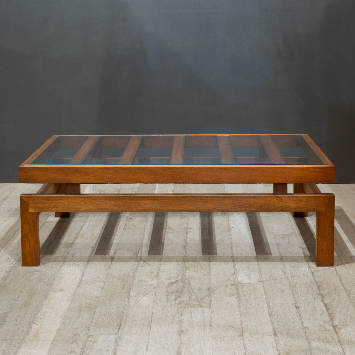 Mid-century Saburo Inui Bent Rosewood Zakatu Coffee Table by Tendo