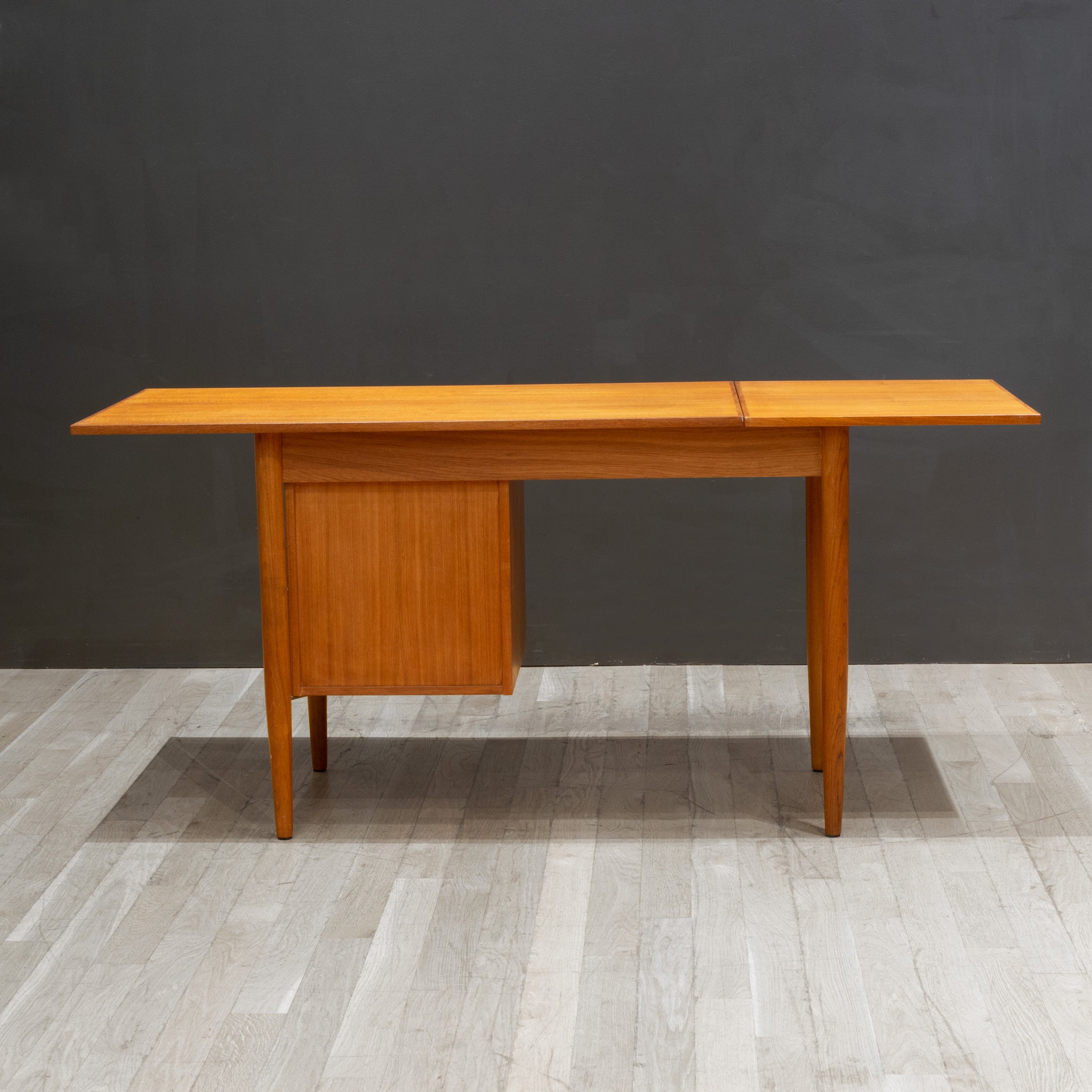 Mid century Teak Expandable Desk and Chair by Gunnar Nielsen Tibergaard Denmark c.1960 S16 Home