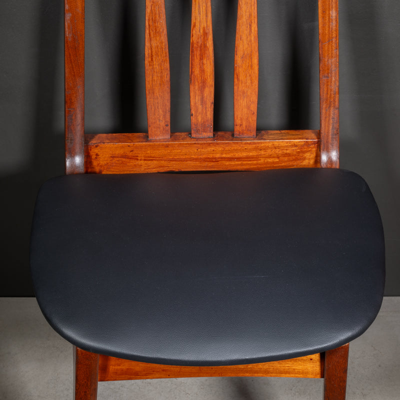 Reupholstered Mid-century Danish Dining Chairs c.1960