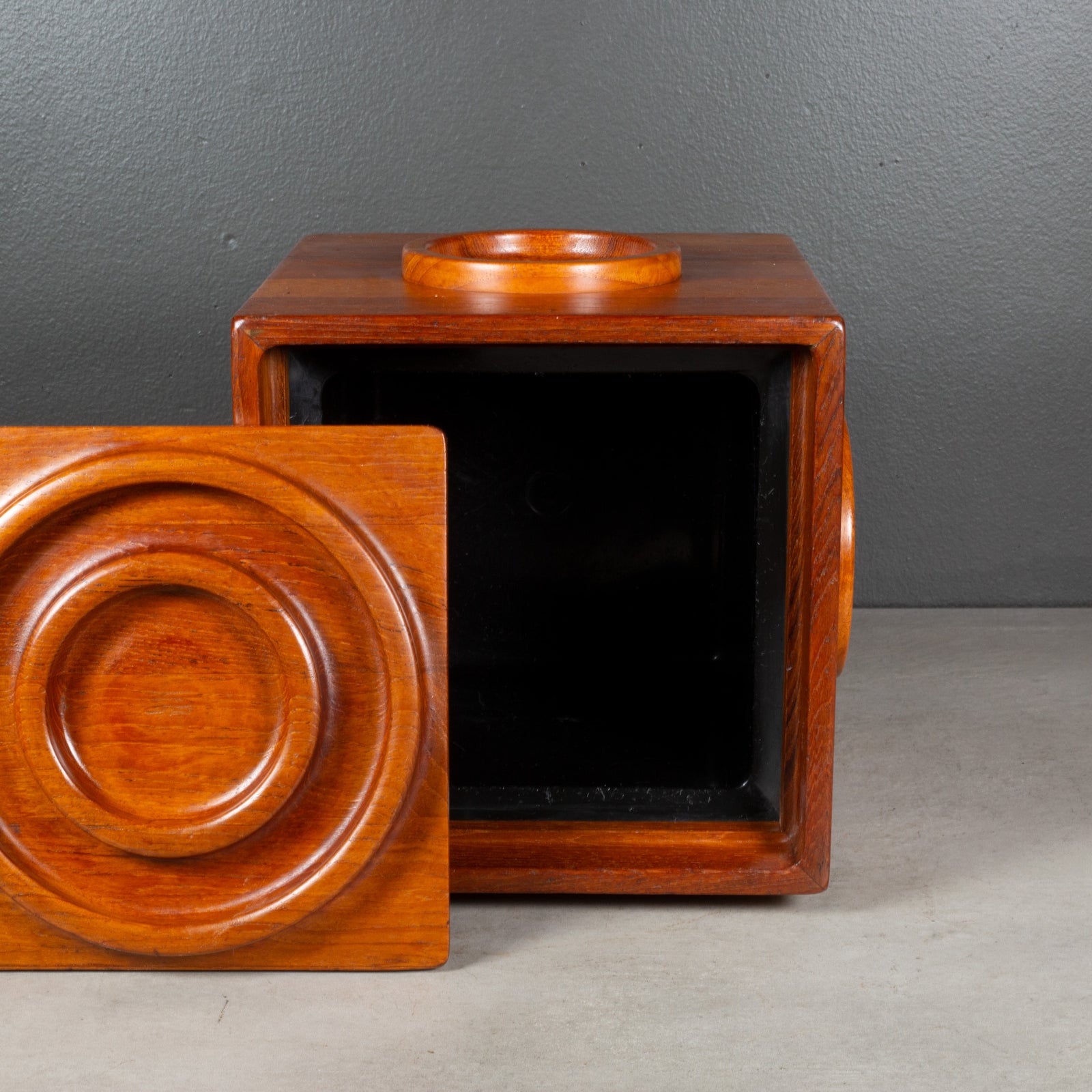 Mid-century Jens Quistgaard for Dansk Cube Ice Bucket c.1960 | S16