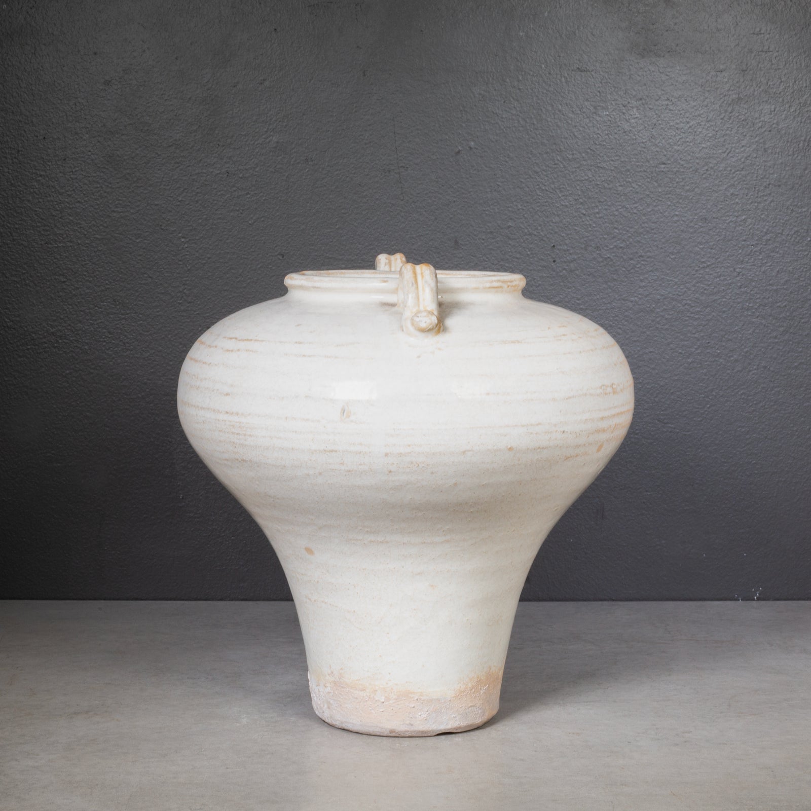 White Ceramic Milk Pottery with Handles | S16 Home