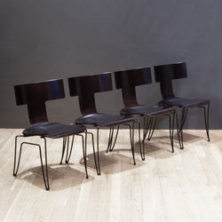 Donghia Anziano Stackable Dining Chairs by John Hutton