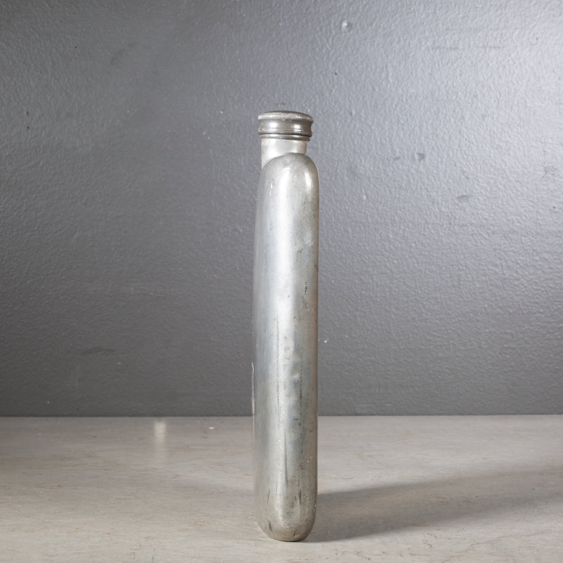 19th c. Sterling Silver Abercrombie & Fitch Flask c.1890-1900