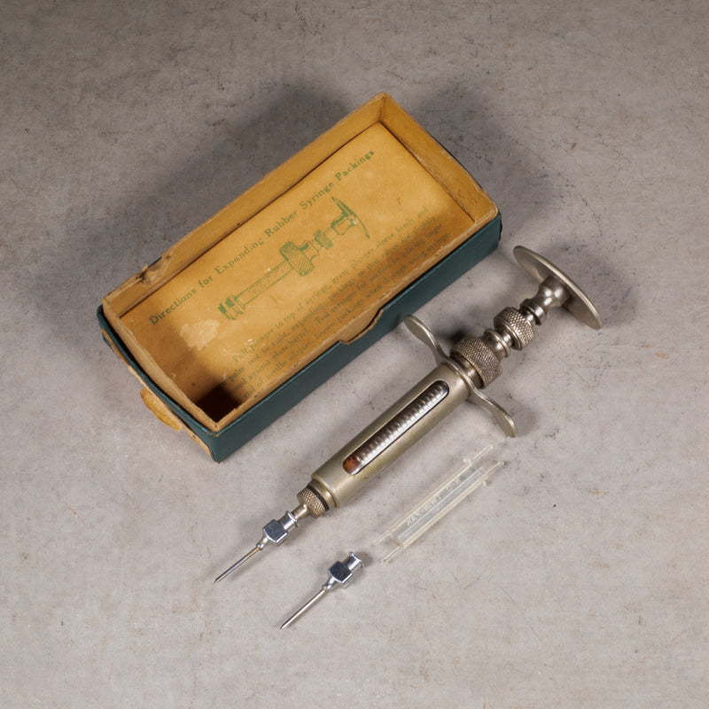 Antique Veterinarian Syringe c.1930