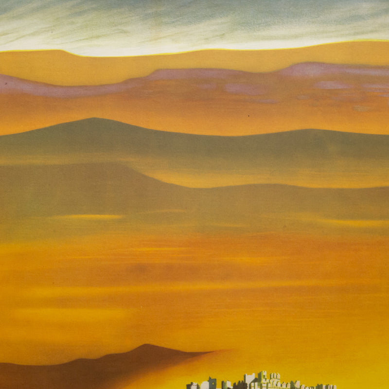 Original Restored German Travel Poster for Spain by Delpy c.1945